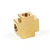 All-Copper Four-Way Pneumatic Brass Connector