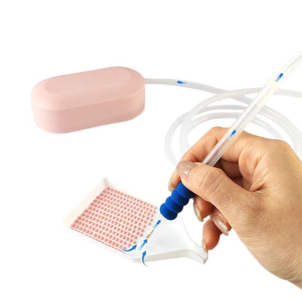 DIY Bastel Vakuum Diamant Malstift Kits Perlenplatten USB Saugpunkt Bohrer Werkzeug mit Aufbewahrungstasche Langlebig und Stabil