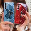 Brown Machine Bear For Samsung Galaxy A14 4G 20 30 52 20S 21S 22 A32 33 34 42 50 51 53 54 70 71 72 73 5G Glass Phone Case