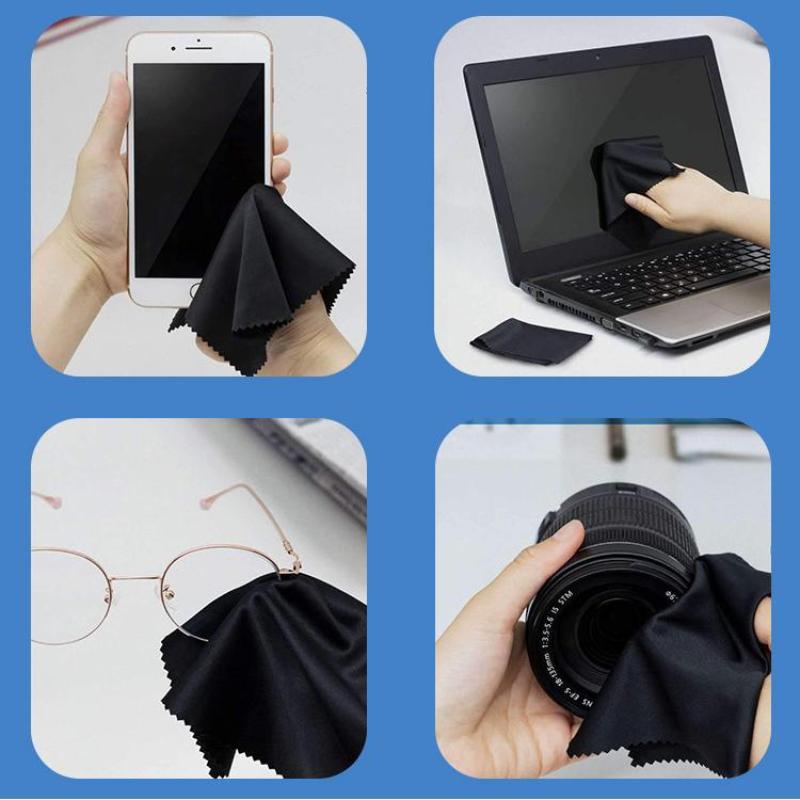Multi Purpose Microfiber Cleaning Cloths 2/3/6Pcs Absorbent for Phone Glasses Camera Lens Laptop TV Screen Car Interior