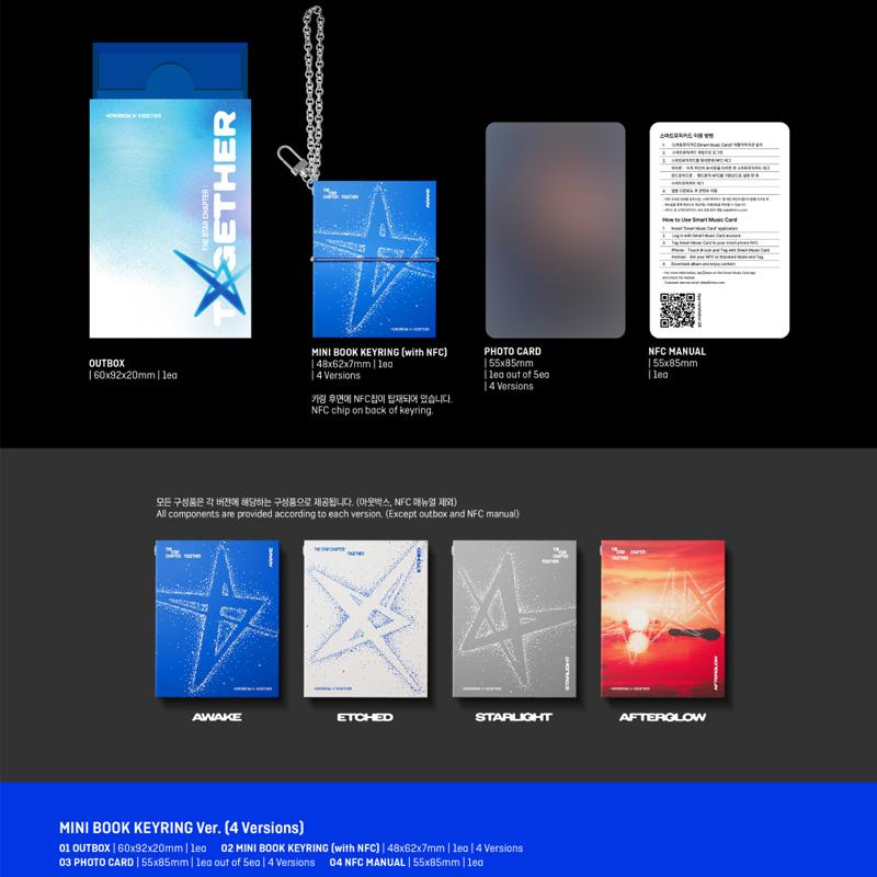 Tomorrow X Together Das Star-Kapitel: ZUSAMMEN (Mini Buch Schlüsselanhänger Ver.)