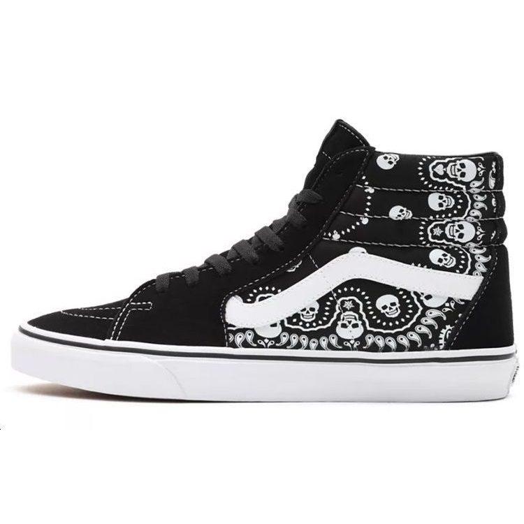 Vans SK8 Hi Bandana-Black VN0A32QGD9S 37