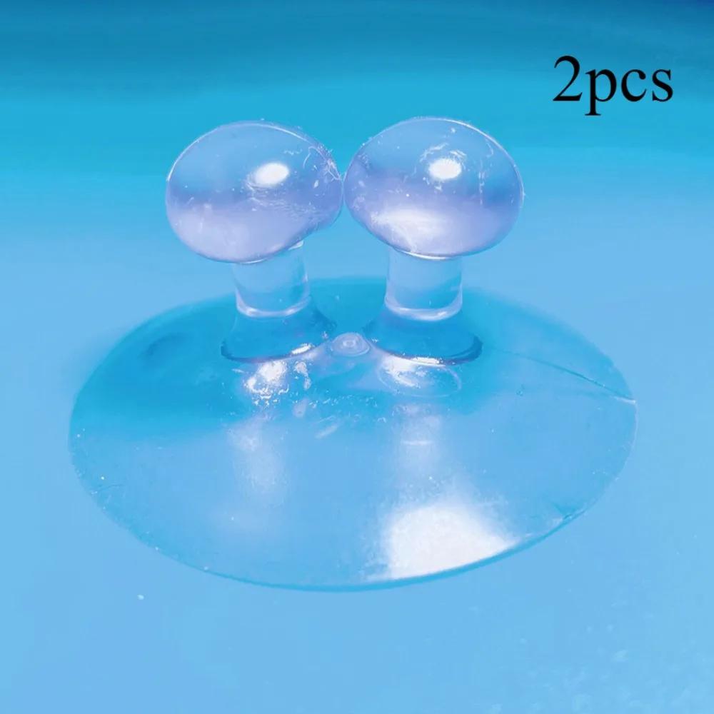2PCS Toothbrush Suction Cup Wall Mounted Suction Cup Electric Toothbrush Holder No-hole Storage Rack Suction Cup Hooks Shelf
