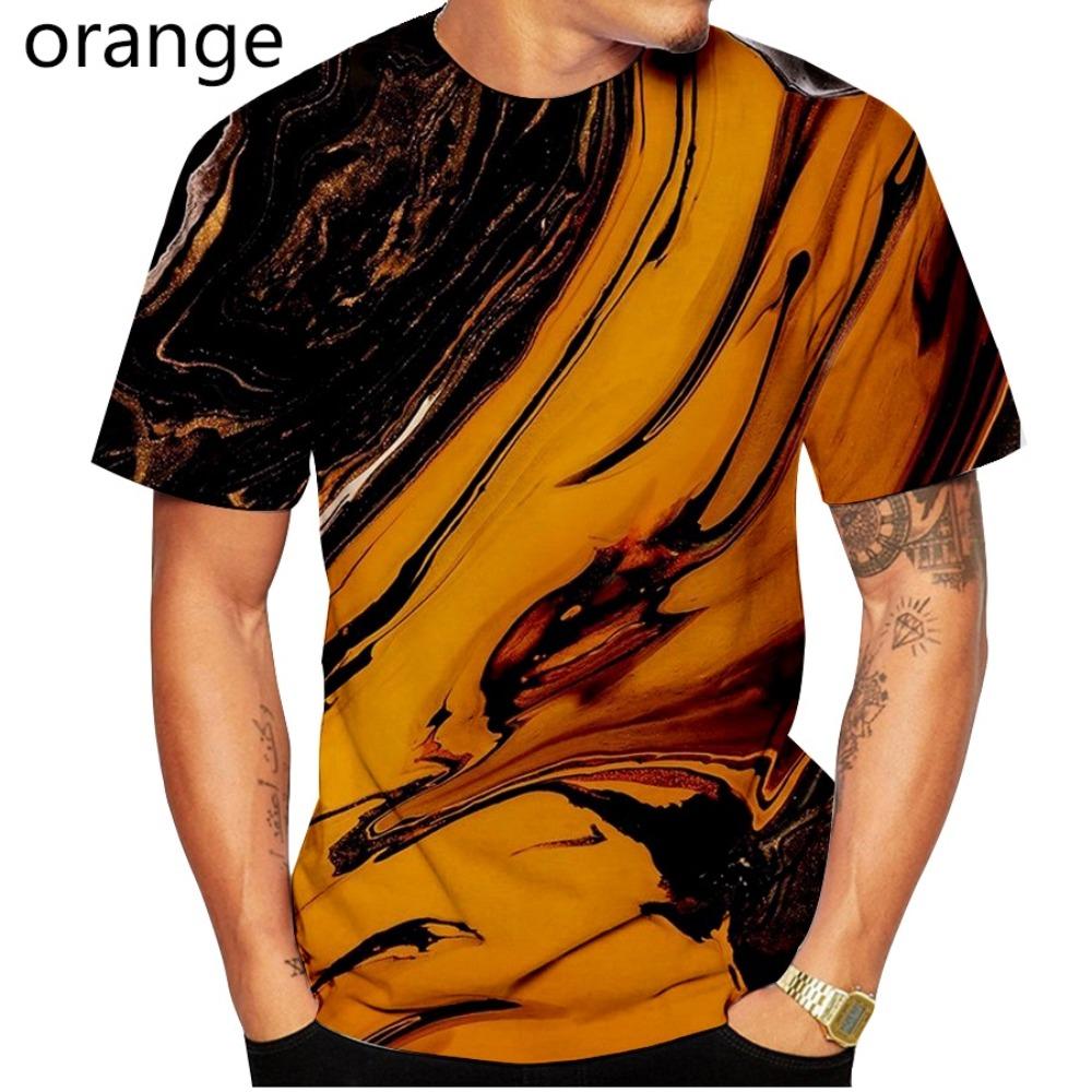 New Fashion 3D Rainbow Corlorful Printing Black And White Vertigo Hypnotic Short-sleeved T-shirt Men Women Tops Pullover Tees