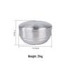 ZISIZ 13cm Ceramic Rice Noodle Bowl with Lid