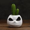 Versatile Silicone Mould for Skull Flower Pots Easy Demoulding Cement Planter Accessory for Enthusiasts Household