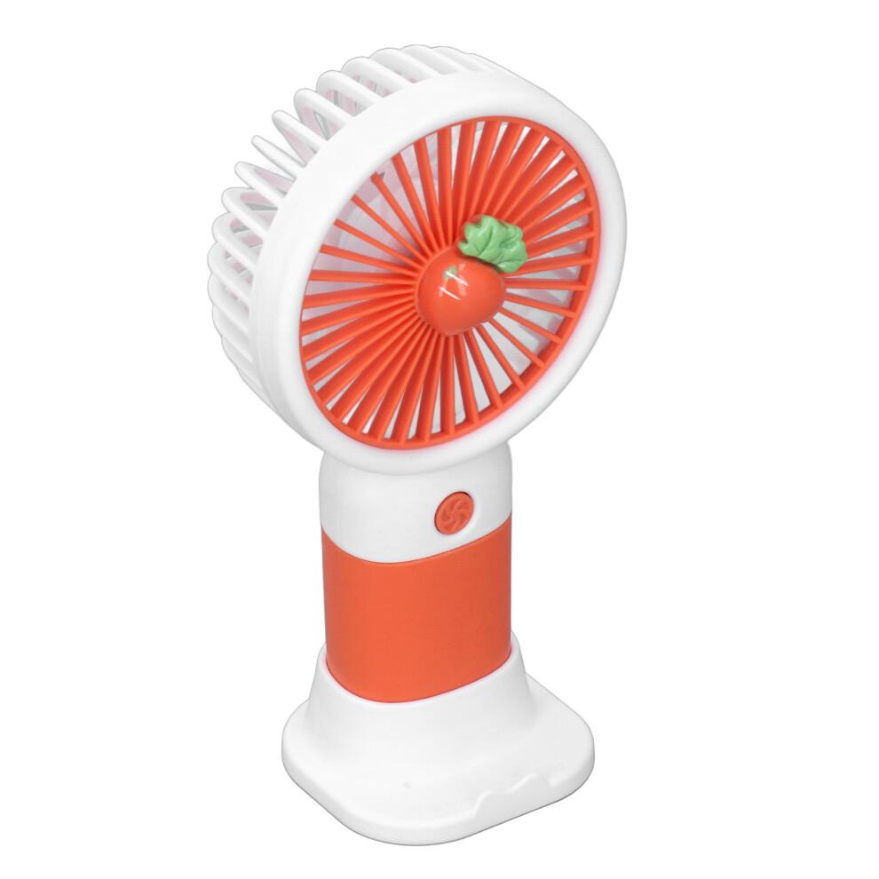 Mini Fan With Removable Base Cute Handheld Fan USB Rechargeable Lightweight And Portable Featuring2In1Design For Indoor And Outdoor Use