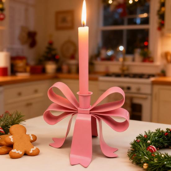 Železný svícen na kónické svíčky Stojan na kónické svíčky Svícník Stolní středový prvek Sváteční párty Domácí kancelář Stolní dekorace Ornament