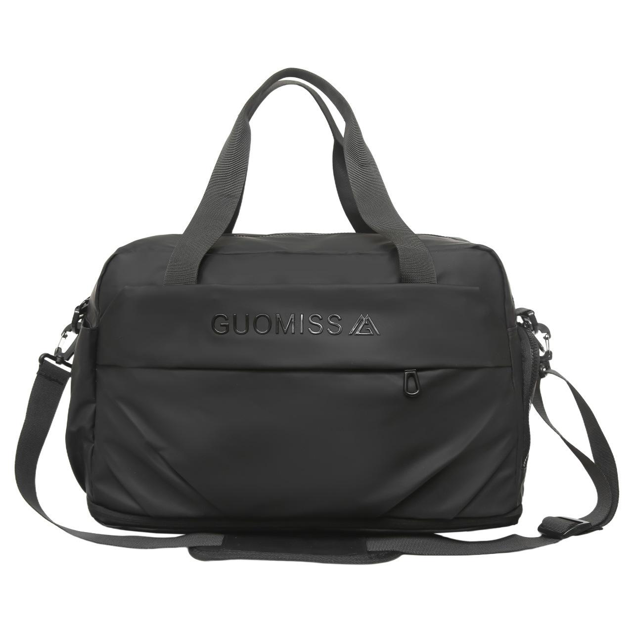 

Lightweight Travel Duffel Bag with Multiple Pockets Large Capacity Gym Weekend Carry On Bag чорний