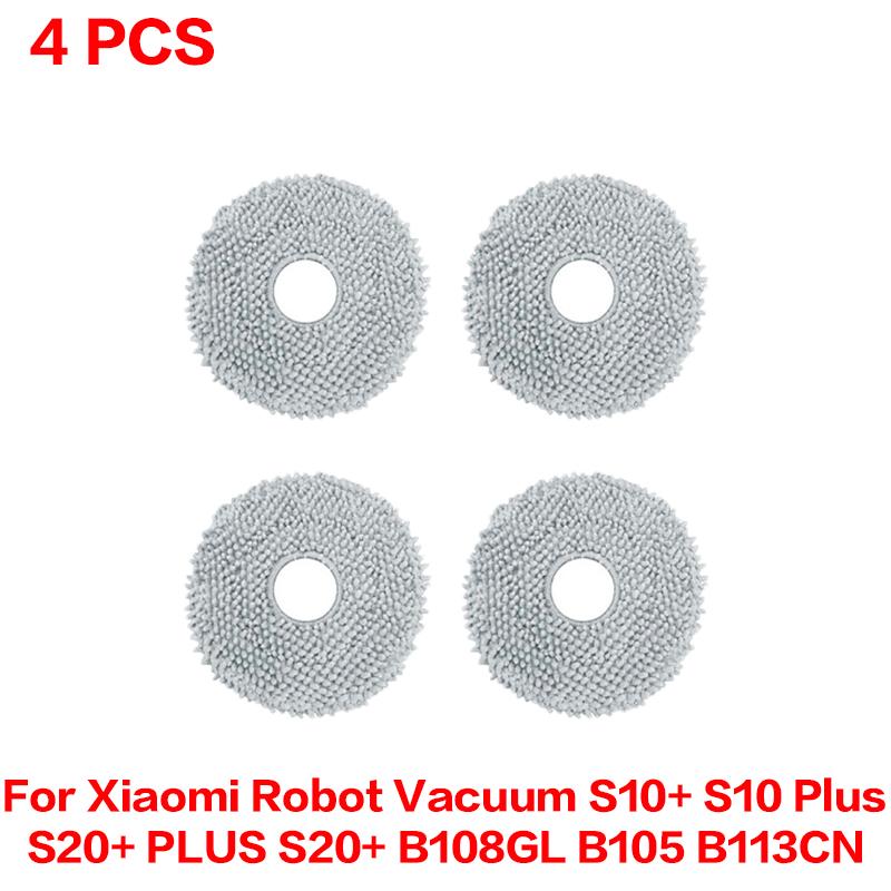 For Xiaomi Robot Vacuum S10 Plus S10+/ S20+ PLUS /S20+/B108GL / B105 / B113CN Spare Parts Filter Main Side Brush Mop Accessories