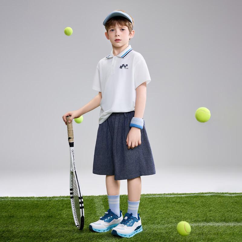 ASK JUNIOR Boys' Summer Short Sleeve Polo Shirt