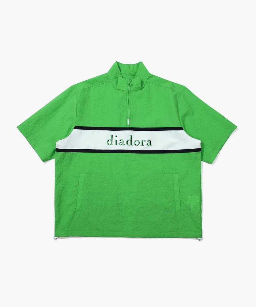 Diadora Montello Bento Short Sleeve Anorak Green