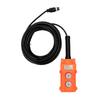 2300LBS Electric Hoist Winch Portable Electric Power New Upgrade Electric Hoist Crane w/Overload Protection 3 In 1Control Method