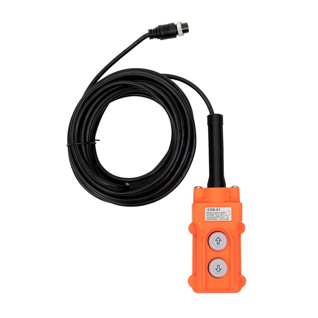 2300LBS Electric Hoist Winch Portable Electric Power New Upgrade Electric Hoist Crane w/Overload Protection 3 In 1Control Method