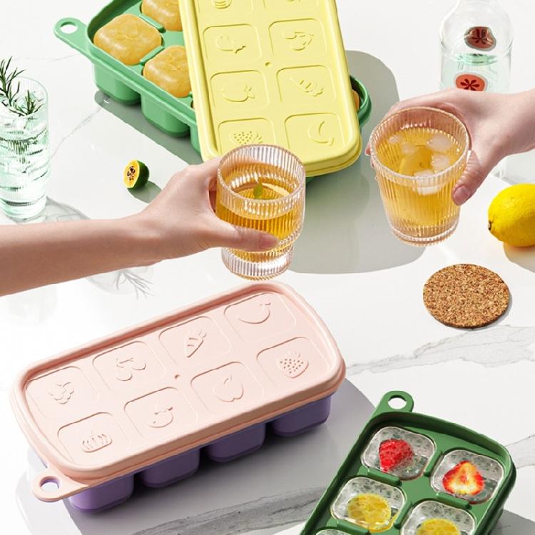 Beverage Tool Ice Cube Tray Silicone Molds Silicone Ice Cube Tray Ice Cube Molds