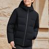 Fila Casual Warm Mid-Length Down Jacket Men Outerwear Black F11M342908F-BK
