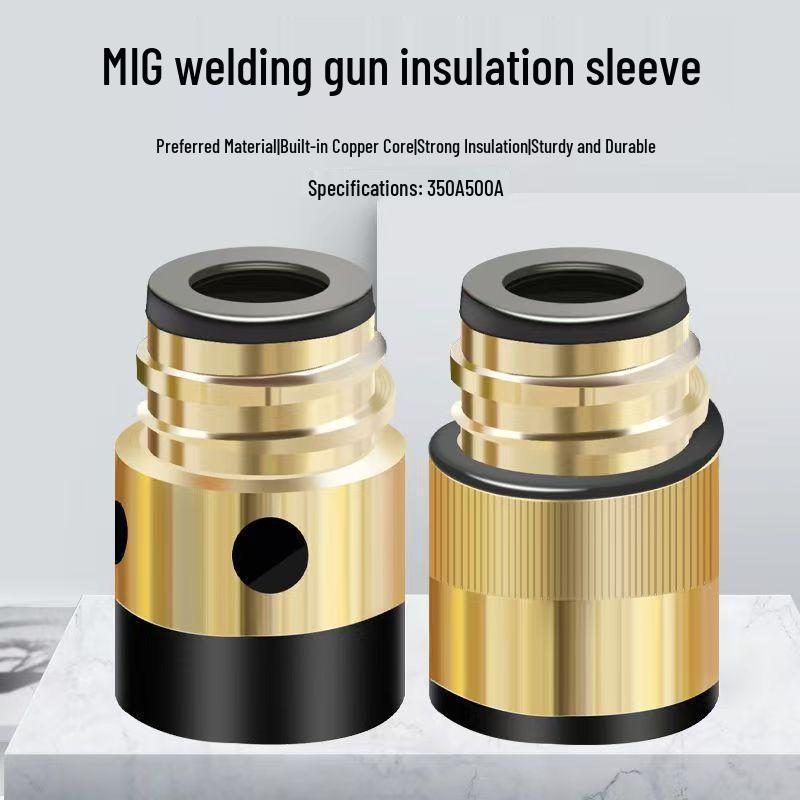 MIG Welding Insulation Sleeve: 350A/500A Welding Gun Gas Shielded Accessories Nozzle Joint for Panasonic