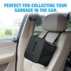 Portable Car Trash Can Waterproof Hanging Garbage Basket Back Seat Storage Box Vehicles Interior