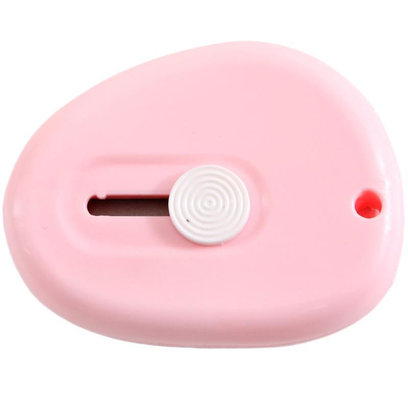 Candy Color Utility Knife: Portable Retractable Box Cutter for Students