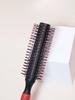 Anti-static cylindrical bristle curly hair styled round comb nylon tooth roller comb
