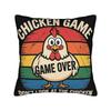Decorative Pillowcases Chicken Game Dont Look At The Chicken Product Living Room  Pillow Case Cover Zipper Multiple Sizes