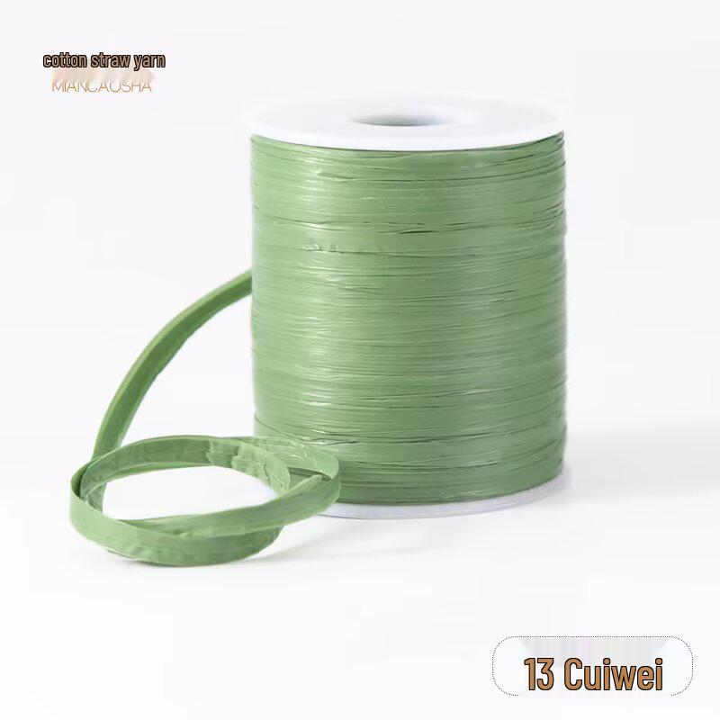 Raffia Baumwollgarn: Sommer handgefertigt DIY Strohhut & Häkeltasche Material