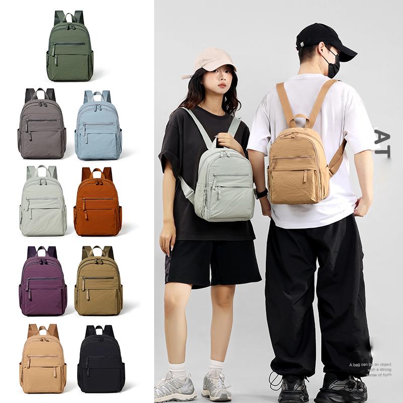 Multi-Pocket Small Backpack Unisex Travel Backpack