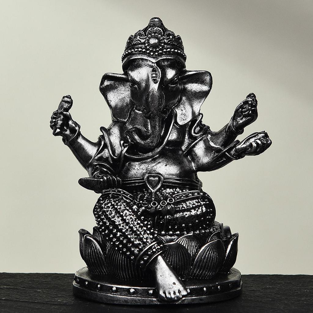 Lord Statue Figurine Art Decoration Buddha Sculpture Ornament for Tabletop Centerpiece Bookshelf