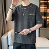 Short-sleeved T-shirt, Round Neck, Half-sleeved Bottoming Shirt, Plus Size Men's Top