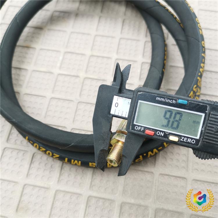 Explosion-Proof Flexible Steel Hose Grease Gun with High-Pressure Extended Nozzle