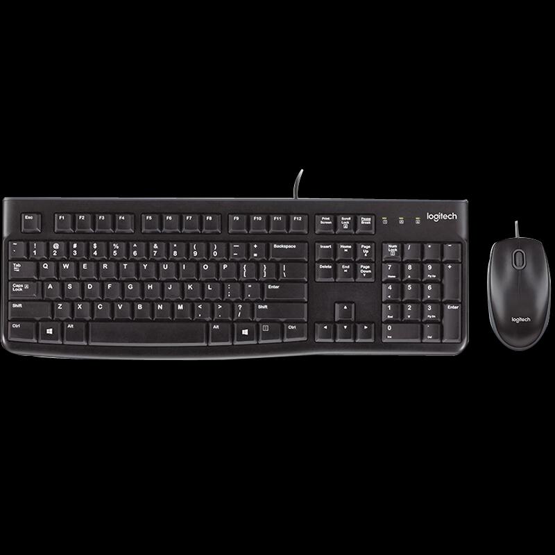 Logitech MK120 Wired Keyboard and Mouse Combo