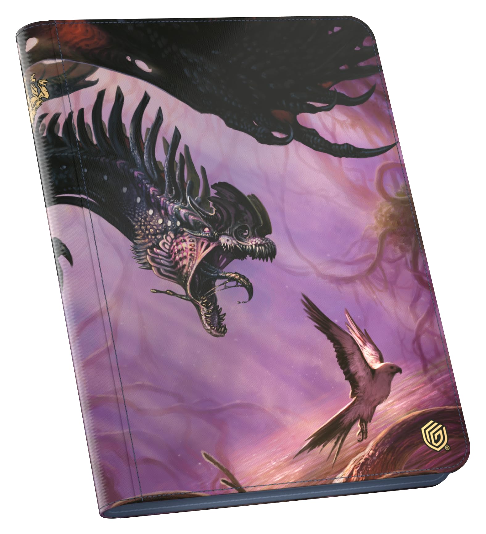 

Ultimate Guard Zip Folio 360 Xenoskin The Gathering Dragonstorm Feral Death Gorger - - Magic - Таркир - чёрный