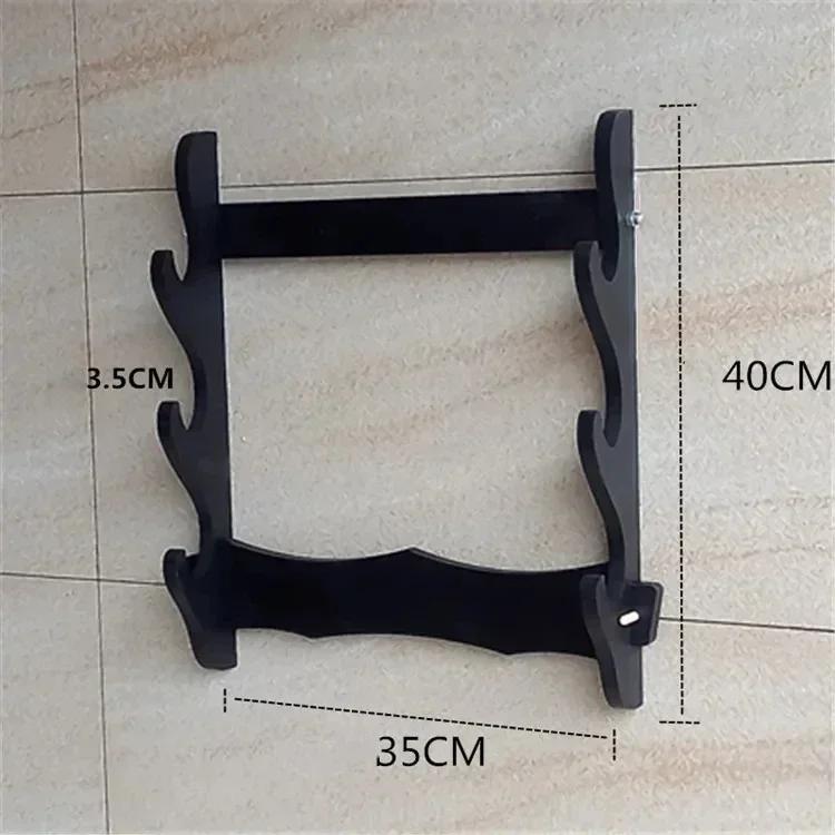 Wall Katana Knife Support Base Wooden Sabre Stand Shelf Display Sword Holder Wall Japanese Katana Rack Organizer Home Decoration