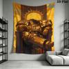 Imperium of Man Wall Tapestry Aesthetic Wall Hanging Printed Fabric Blanket Decorative Tapestries for Bedroom Living Room Home Decor