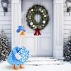 Easy To Clean Goose Costume Porch Goose Clothing Festive Christmas Goose Outfits for 23 Lawn Geese Xmas Tree Hat for Outdoor