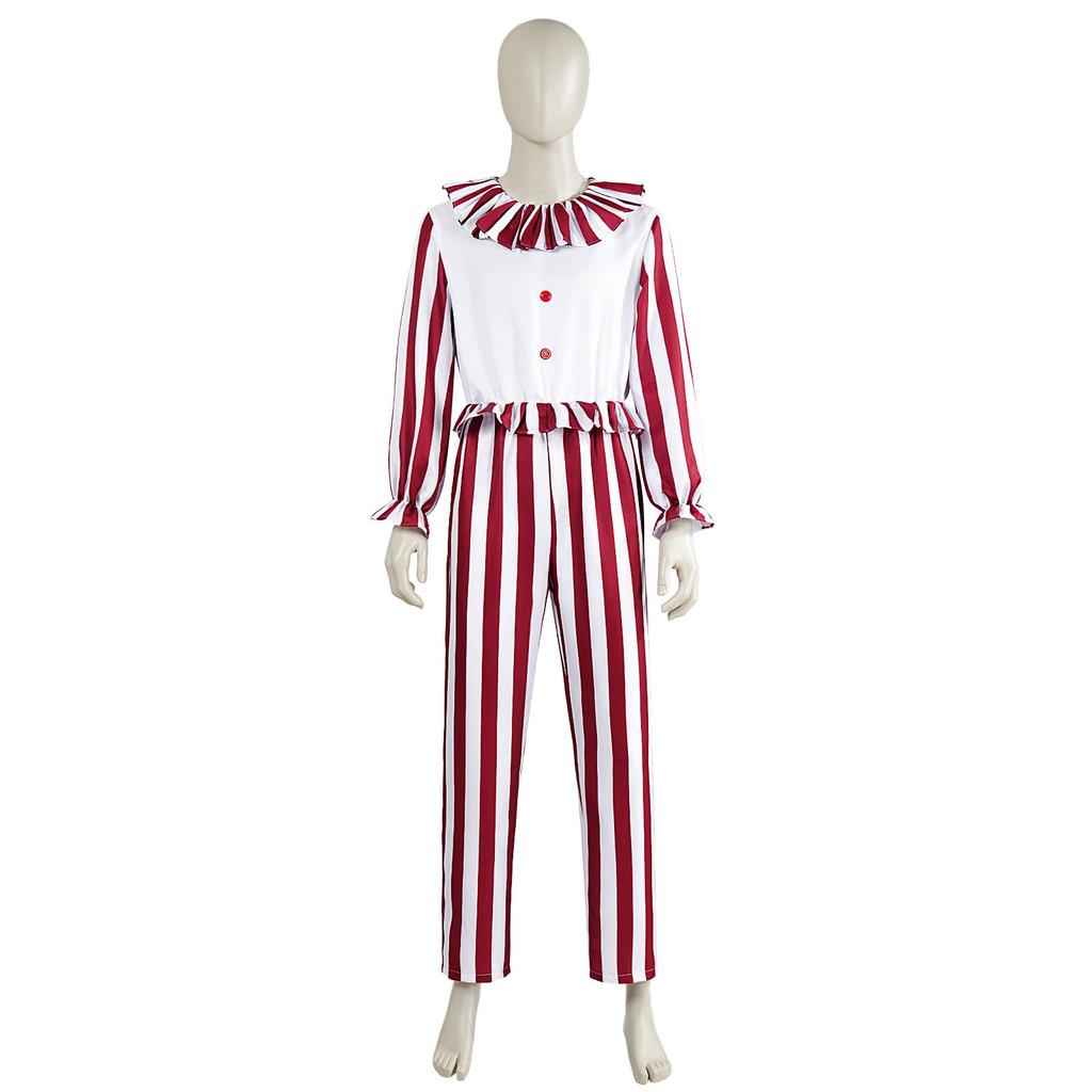Clown In A Cornfield Cosplay Costume For Halloween Stage Performances With Spandex And Polyester For Halloween