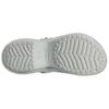 SMFK x Crocs Little Whale Sparkling Flower Comfortable & Versatile Hole Shoes Women's Silver