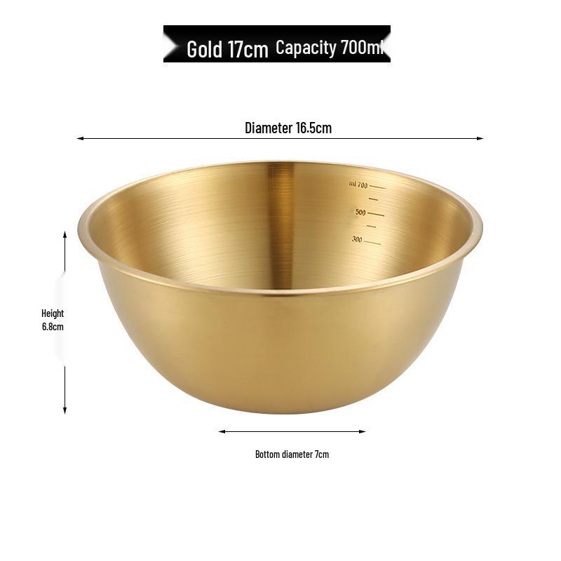 

Многофункциональная миска для смешивания из нержавеющей стали в корейском стиле со шкалой Default