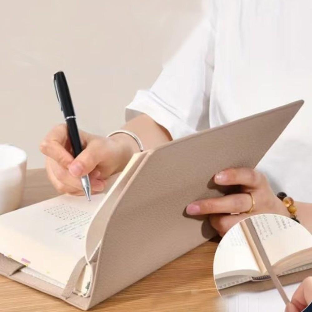 PU Leather Notebook Cover Replaceable Notebook Leather Cover Book Protective Cover Home Office Use