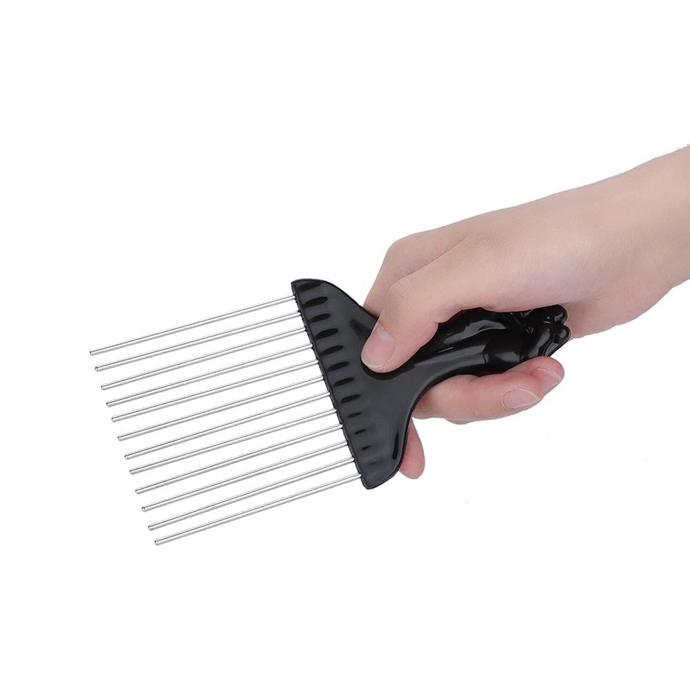 Hair Hairdressing Tool Fork Comb Hair Dying Straightening Curling Men Oil Hair Styling Comb