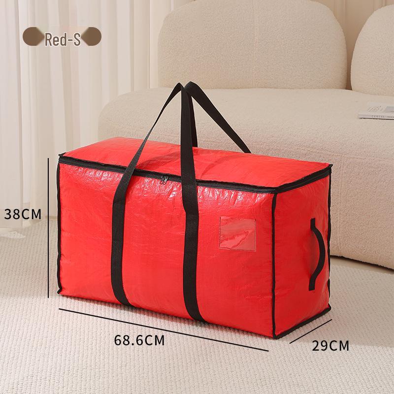 

Большая водонепроницаемая сумка для хранения одеял из влагостойкой тканой ткани и с портативной сеткой-клипсой