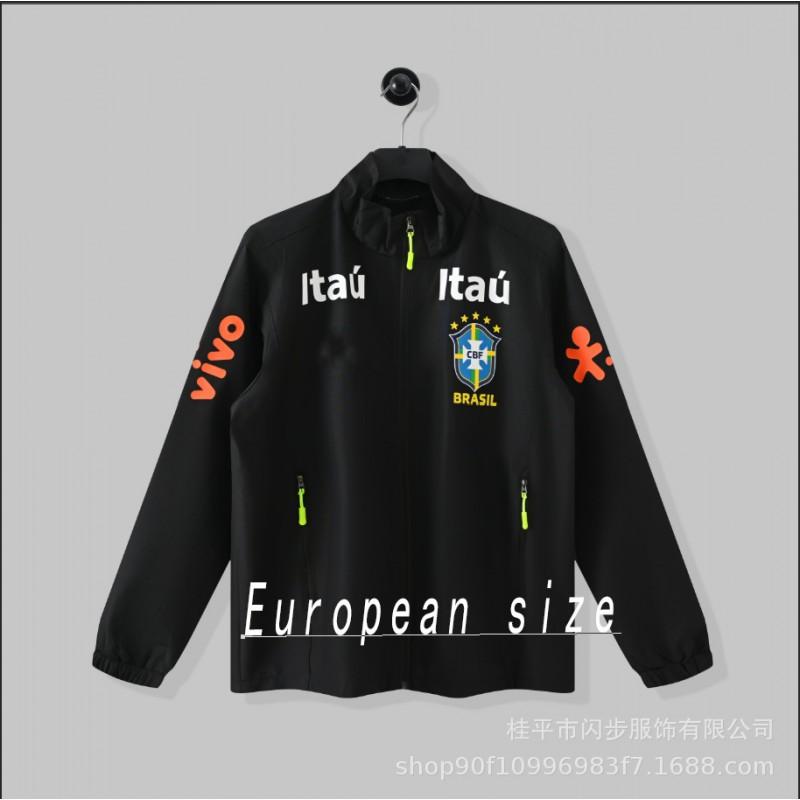 Unisex Long Sleeve Zip-Up Training Jacket Cotton Outdoor Sportswear Running Hiking Gym Cycling