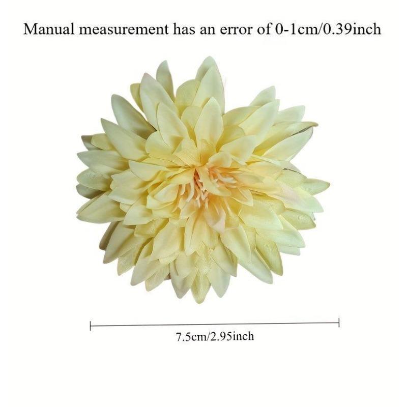 12pcs, Colorful Simulated Chrysanthemum With Flower Core And Chrysanthemum Head DIY Home Decoration DIY Material, Decorative