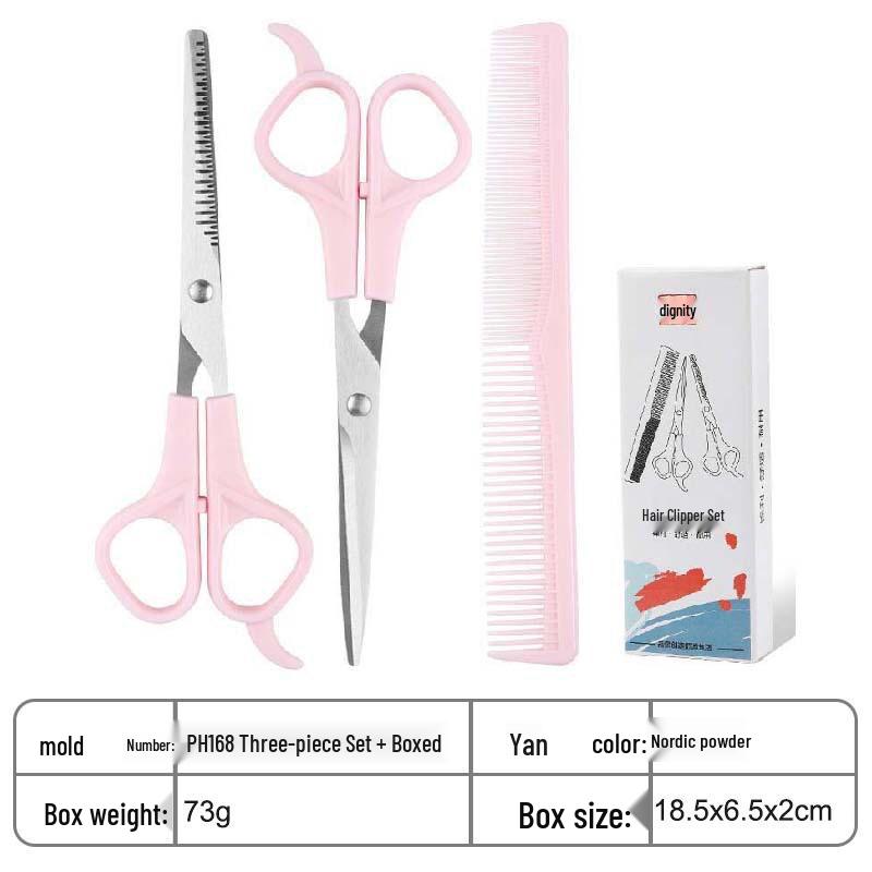 

Набор парикмахерских ножниц для челки и укладки - Ножницы из нержавеющей стали и филировочные инструменты