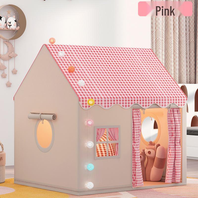 Kinder Indoor Prinzessinnen Spielzelt - Schlaf- und Spielhaus für Jungen & Mädchen