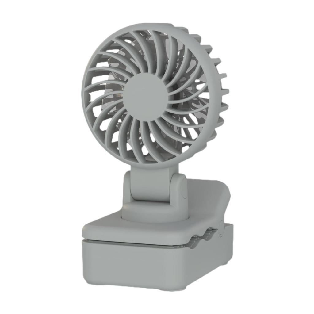 Portable Clip on Fan Mini Personal Desk Fan 3 Speeds Adjustable Strong Wind Small for Office Climbing Dorm Bedroom Hiking