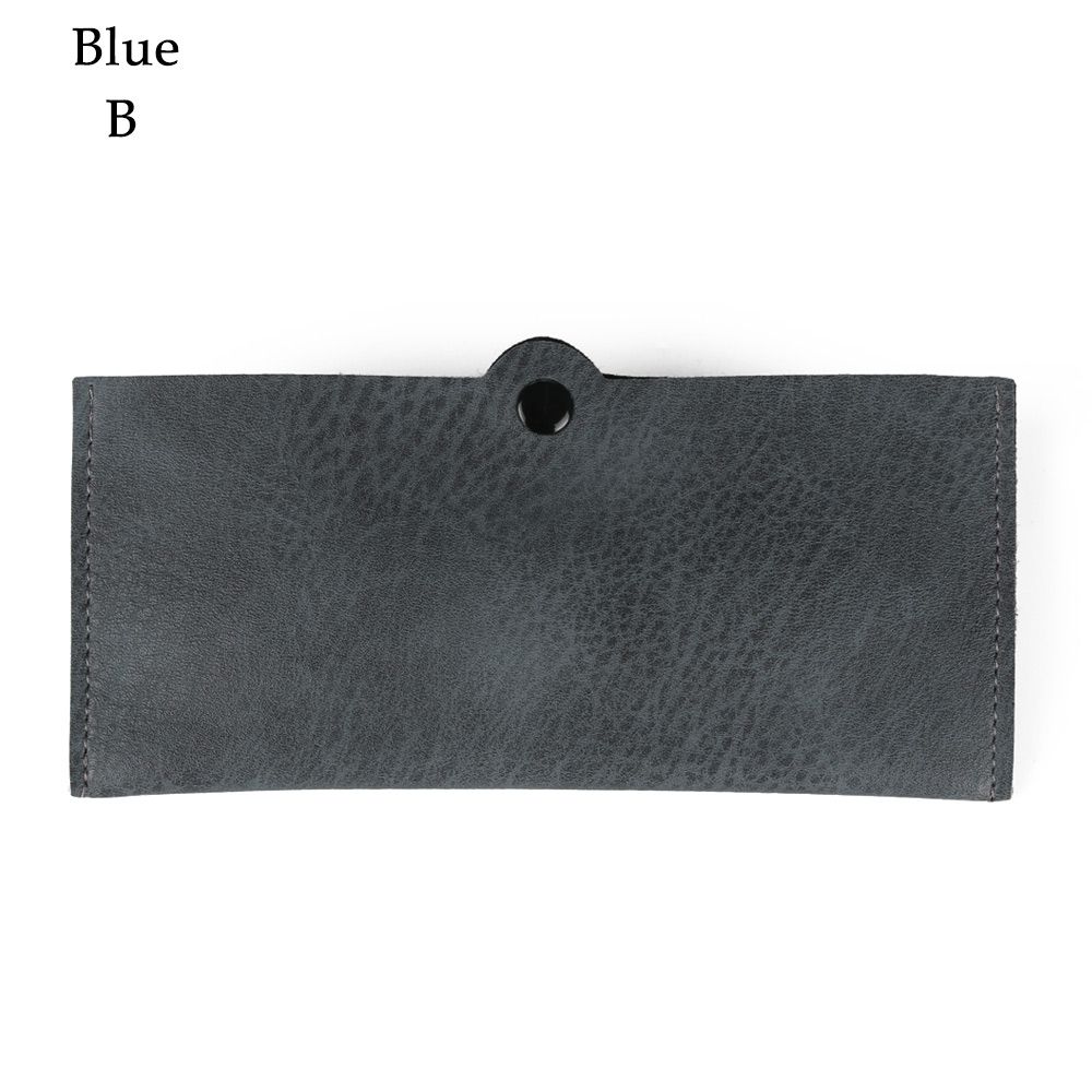 Portable Soft PU Leather Reading Glasses Pouch Glasses Case Eyeglasses Sleeve Eyewear Protector