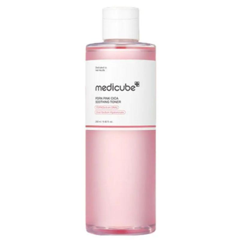 Medicube PDRN Pink Cica Soothing Toner 250mL – Blemish Brightening & Calming Care