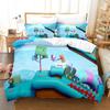 Cartoon Game Ayo The Clown Duvet Cover Bed Set Quilt Cover Pillowcase Comforter King Queen Size Boys Adult Bedding