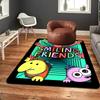 Anime Smiling Friends Rug Floor Mat for Living Room or Bedroom Soft and Comfortable Carpet a Gift for Birthday and Holiday.